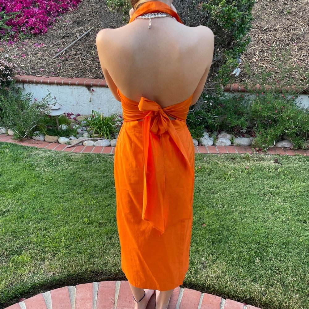 MaxMara Silk Halter Dress - Picture 3 of 9